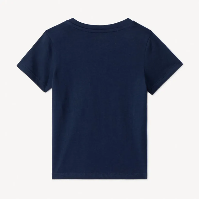 T-shirt met korte mouwen en print voor babyjongens