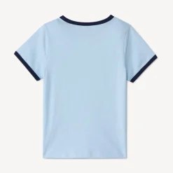 T-shirt met korte mouwen en scooterprint voor babyjongens