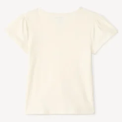 T-shirt met korte mouwen en strass meisjes