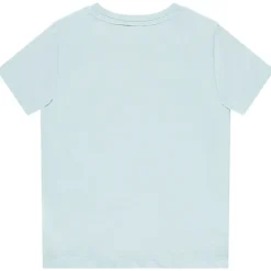 T-shirt met korte mouwen en surfpatroon jongens
