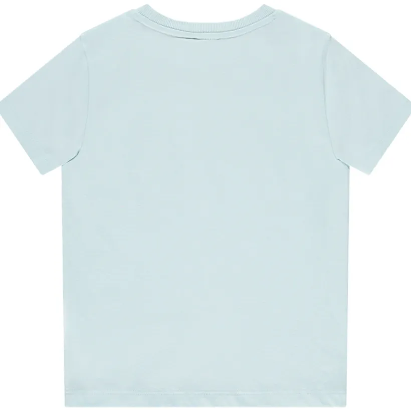 T-shirt met korte mouwen en surfpatroon jongens