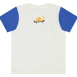T-shirt met korte mouwen, fantasieprint, voor babyjongens