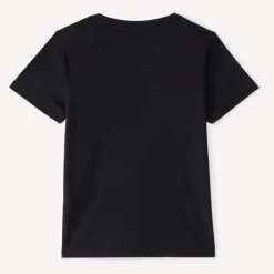 T-shirt met korte mouwen in effen kleur jongens