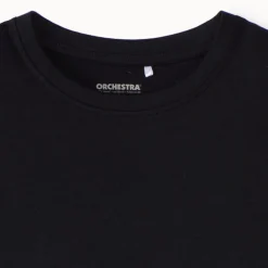 T-shirt met korte mouwen in effen kleur jongens