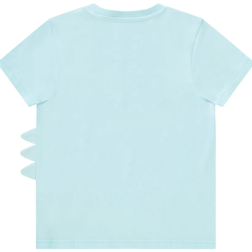 T-shirt met korte mouwen in jersey met reliëfprint jongens