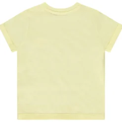 T-shirt met korte mouwen in jersey met popcorn-effect voor baby jongen