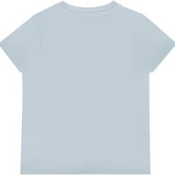 T-shirt met korte mouwen in uni met maritiem print voor baby jongen