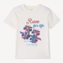 T-shirt met korte mouwen jongens met print