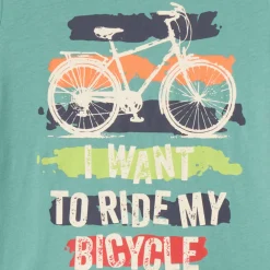 T-shirt met korte mouwen jongens met print