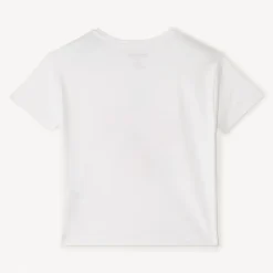T-shirt met korte mouwen met aardbeienprint meisjes