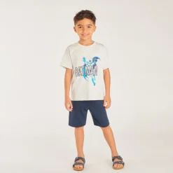 T-shirt met korte mouwen met Batman Warner print jongens