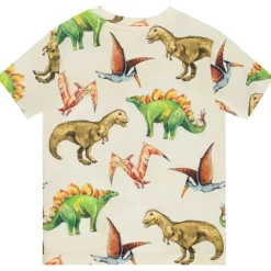 T-shirt met korte mouwen met dinosaurusprint voor jongen
