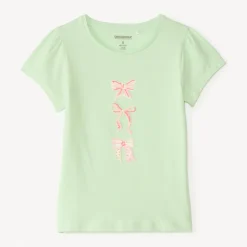 T-shirt met korte mouwen met fantasieontwerp in parels meisjes