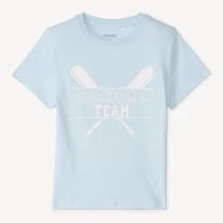 T-shirt met korte mouwen met fantasiedruk jongens
