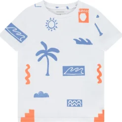 T-shirt met korte mouwen, met fantasieprint, jongens