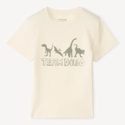 T-shirt met korte mouwen met fantasiedruk jongens