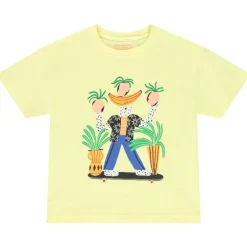 T-shirt met korte mouwen, met fantasieprint, jongens