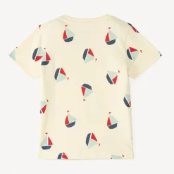 T-shirt met korte mouwen met fantasiedruk voor jongetjes