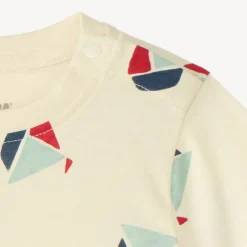 T-shirt met korte mouwen met fantasiedruk voor jongetjes