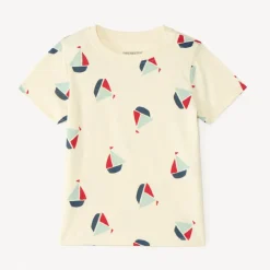 T-shirt met korte mouwen met fantasiedruk voor jongetjes
