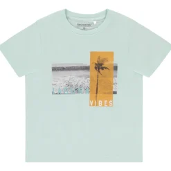 T-shirt met korte mouwen, met fotoprint, jongens