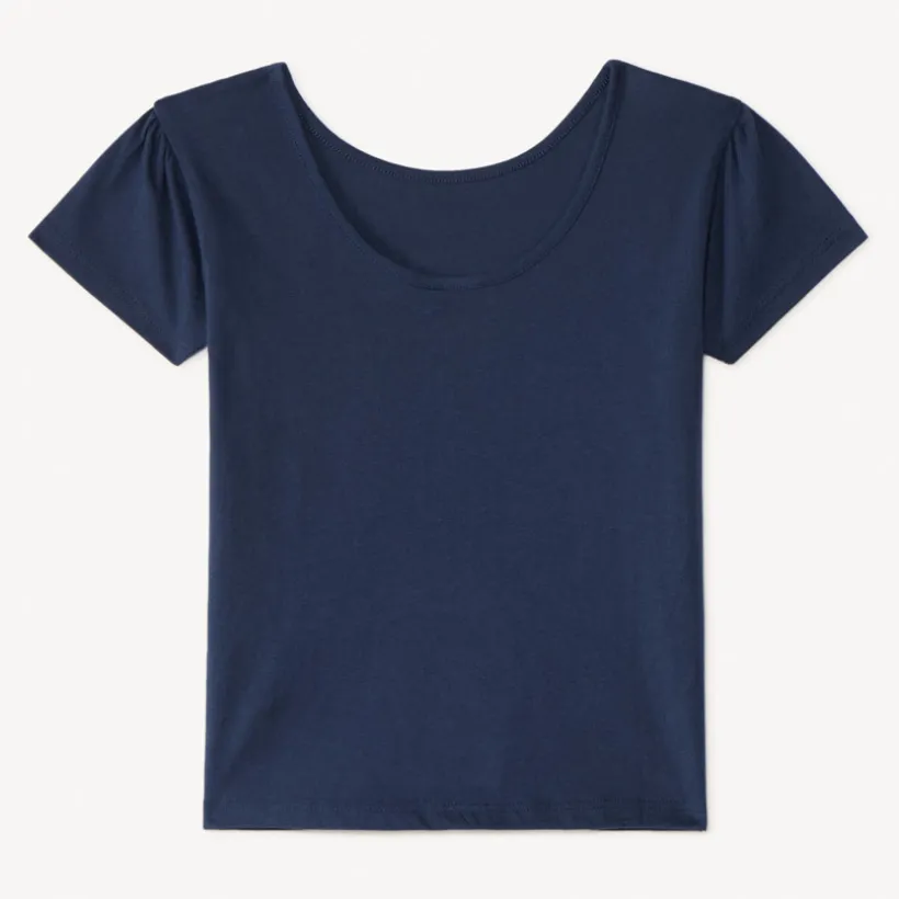 T-shirt met korte mouwen met geborduurde bloemen en sequins meisjes