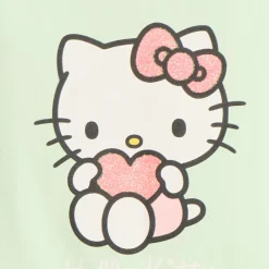 T-shirt met korte mouwen met Hello Kitty-print meisjes.