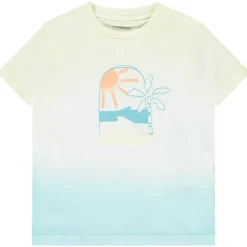 T-shirt met korte mouwen, met kleurverloop, jongens
