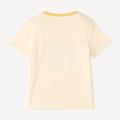 T-shirt met korte mouwen met krokodillendruk voor jongensbaby's