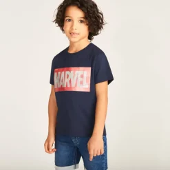 T-shirt met korte mouwen met lenticulaire print van Avengers Marvel jongens