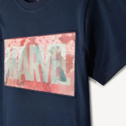 T-shirt met korte mouwen met lenticulaire print van Avengers Marvel jongens