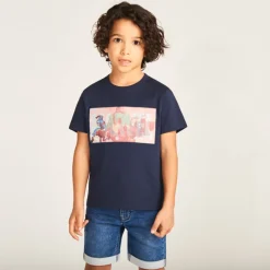 T-shirt met korte mouwen met lenticulaire print van Avengers Marvel jongens