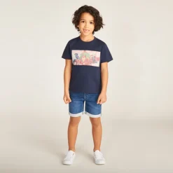 T-shirt met korte mouwen met lenticulaire print van Avengers Marvel jongens