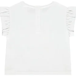 T-shirt met korte mouwen met luipaardpatroon voor meisjes
