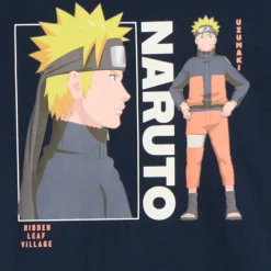 T-shirt met korte mouwen met Naruto-print jongens