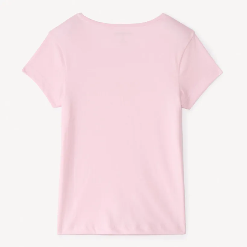 T-shirt met korte mouwen met print meisjes
