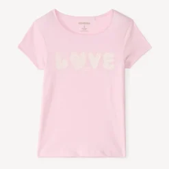 T-shirt met korte mouwen met print meisjes