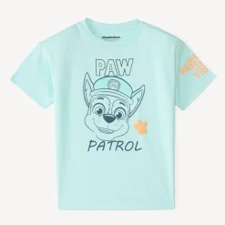 T-shirt met korte mouwen met print van Chase van Paw Patrol jongens