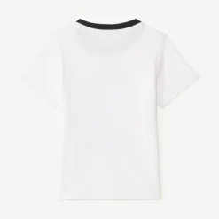 T-shirt met korte mouwen met robot- en raketprint voor jongensbaby's