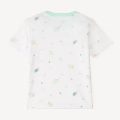 T-shirt met korte mouwen met schildpadprint voor babyjongen