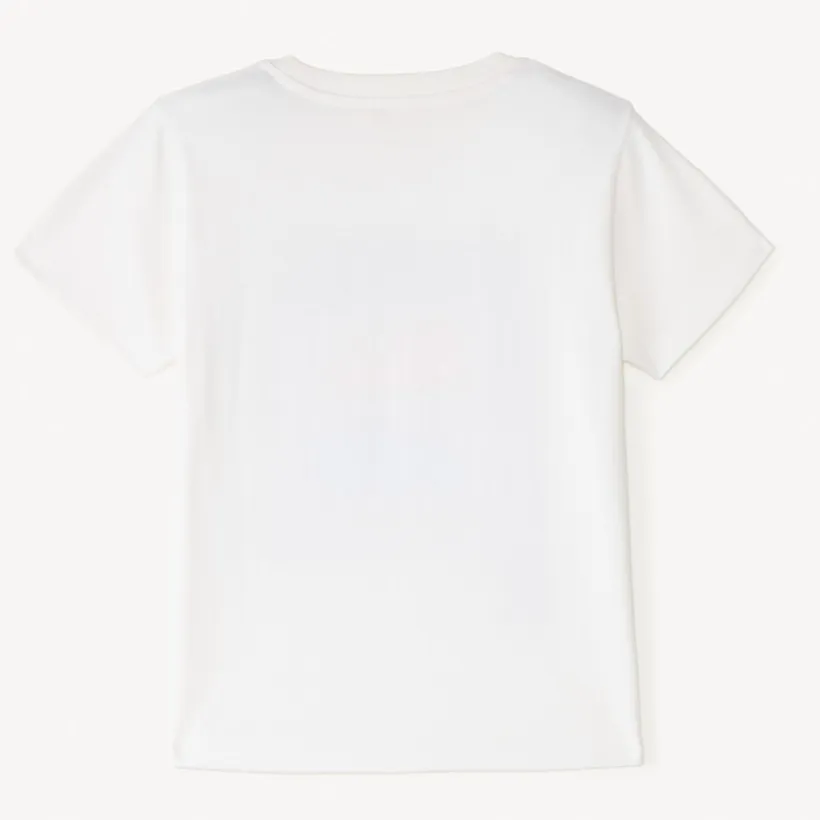 T-shirt met korte mouwen met skateboardmotieven jongens