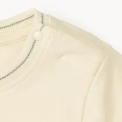 T-shirt met korte mouwen met tennisprint voor jongensbaby