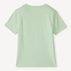 T-shirt met korte mouwen met tennisprint jongens