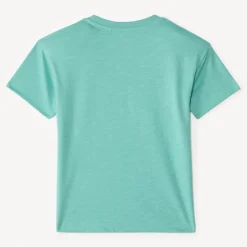 T-shirt met korte mouwen met tropische print jongens