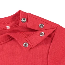 T-shirt met korte mouwen, met walvisprint, voor babyjongens