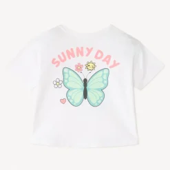 T-shirt met korte mouwen 1/2 oversize Bilie Boo meisjes