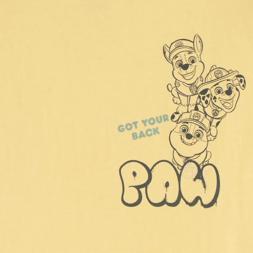 T-shirt met korte mouwen 1/2 oversized met Pat' Patrouille print jongens