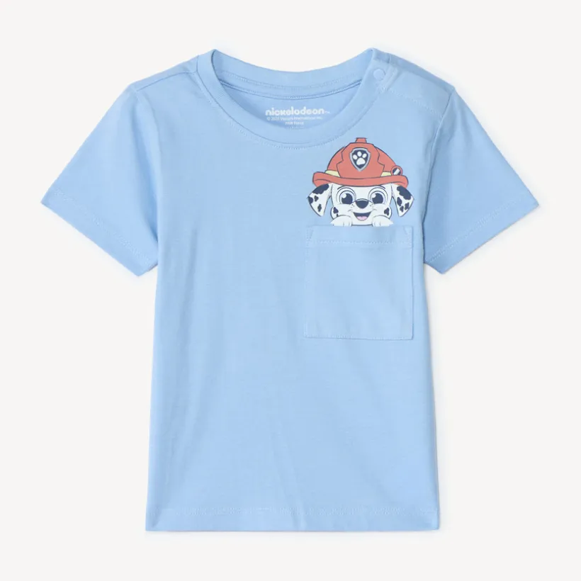 T-shirt met korte mouwen Pat'Patrouille voor babyjongens