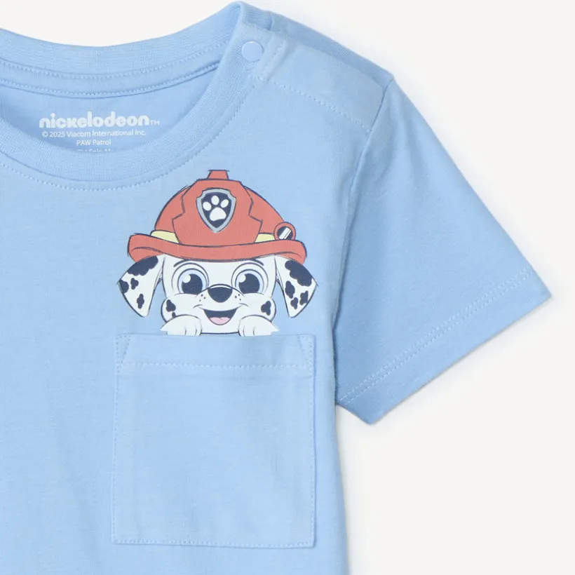T-shirt met korte mouwen Pat'Patrouille voor babyjongens
