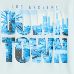 T-shirt met korte mouwen photoprint Los Angeles jongens